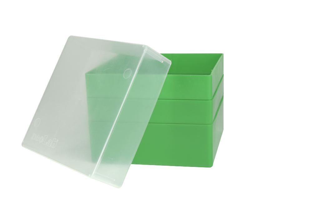 Aufbewahrungsbox für 50 ml-Röhrchen, 3 x 3 Plätze, grün - Art. Nr. 21907