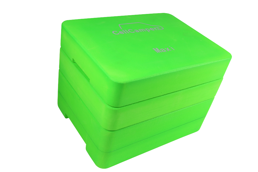 CellCamper® Maxi Kühltransportbox inklusive Kühleinheit Frozen (-20°-0°C) - Art. Nr. 23711