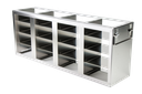 Cryomaster® Schrankgestell für 16 Kryoboxen 136x136x53 mm, 4 tief, 4 hoch - Art. Nr. 46203