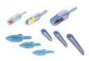 Glas-Wägeschiffchen, vorne rund, 3 ml, 82 mm lg. - Art. Nr. 17150