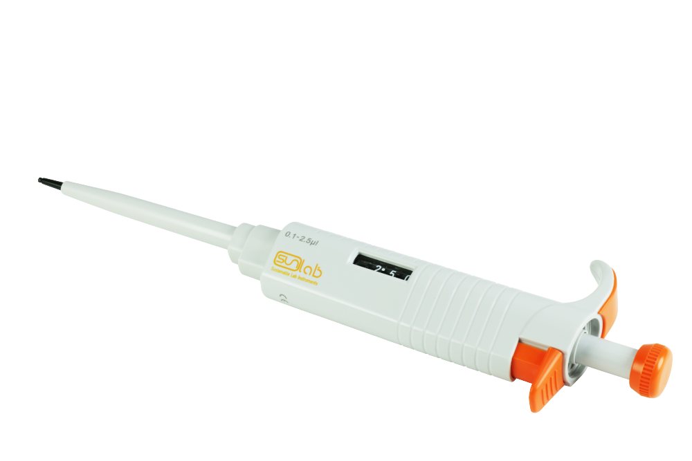 Sunlab® Mikroliterpipette, mechanisch, 0.1-2.5 µl - Art. Nr. D8701