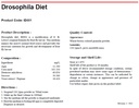 Drosophila Diet 1 l