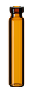 neochrom® Rollrandflaschen 1,2 ml Braunglas 40 x 8,2 mm, 1. hydr. Klasse, 100 S - Art. Nr. 70606