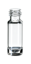 neochrom® Kurzgewindeflaschen ND9, Klarglas, 1,1 ml 32 x 11,6 mm, mit 15 µl Inne - Art. Nr. 70678