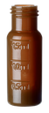 neochrom® Kurzgewindeflaschen ND9, PP braun 1,5 ml, Füllmark., Bod. konkav, 100 - Art. Nr. 70688