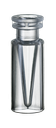 neochrom® Schnappring-Mikroflasche ND9 0,3 ml, TPX hoch transparent, 100 St./P - Art. Nr. 70722