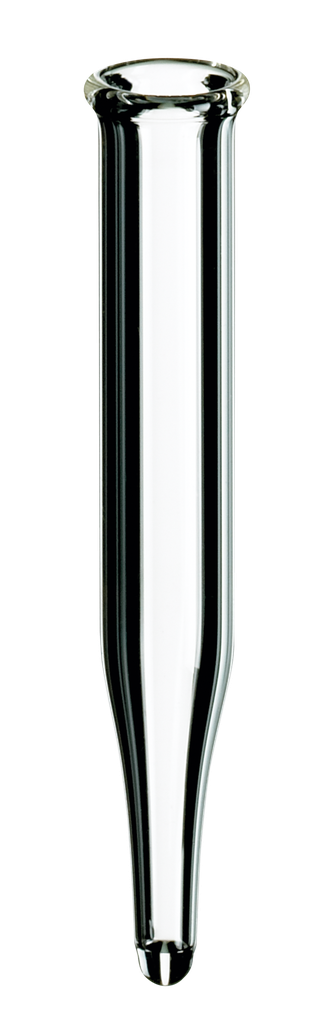 neochrom® Mikroeinsatz Klarglas, für Gewindefl. ND13, konisch, 15 mm Spitze - Art. Nr. 70768