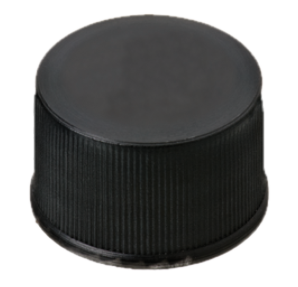 neochrom® Schraubkappe aus PP schwarz, ND13 geschlossen, 100 St./Pack - Art. Nr. 70779