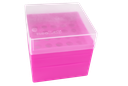 Aufbewahrungsbox für 15 ml-Röhrchen, 5 x 5 Plätze, pink - Art. Nr. 21919
