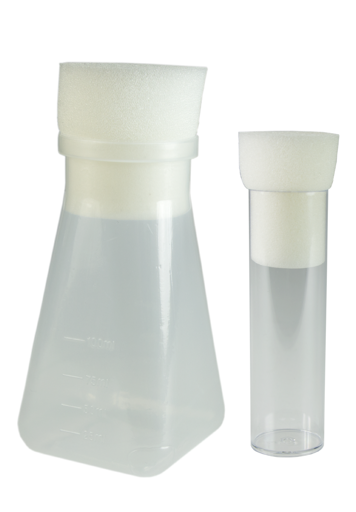 Moonlab® Drosophila-Fläschchen (177 ml), graduiert, autoklavierbar, klar, PP, 25 Stk - Art. Nr. 40071