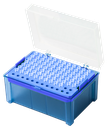 Moonlab® Pipettenspitzen gesteckt in Box, blau, PP steril, 100-1000 µl, 96 Stk/B - Art. Nr. 40029