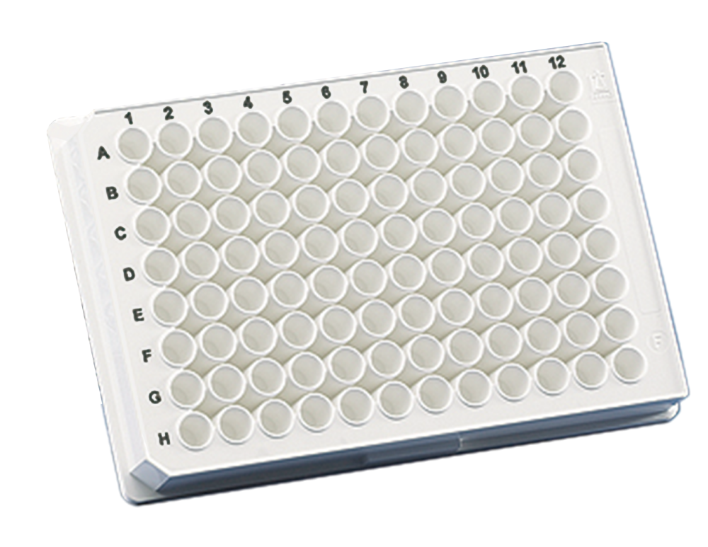 Mikrotiterpl., pureGrade, 96-well, PS, Standard, weiss, U-B., 330 µl, VE=100 - Art. Nr. 75254