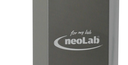 neoLab Desinfektionssäule aus Edelstahl inkl. Spender, 1 Liter, nachfüllbar - Art. Nr. 10683
