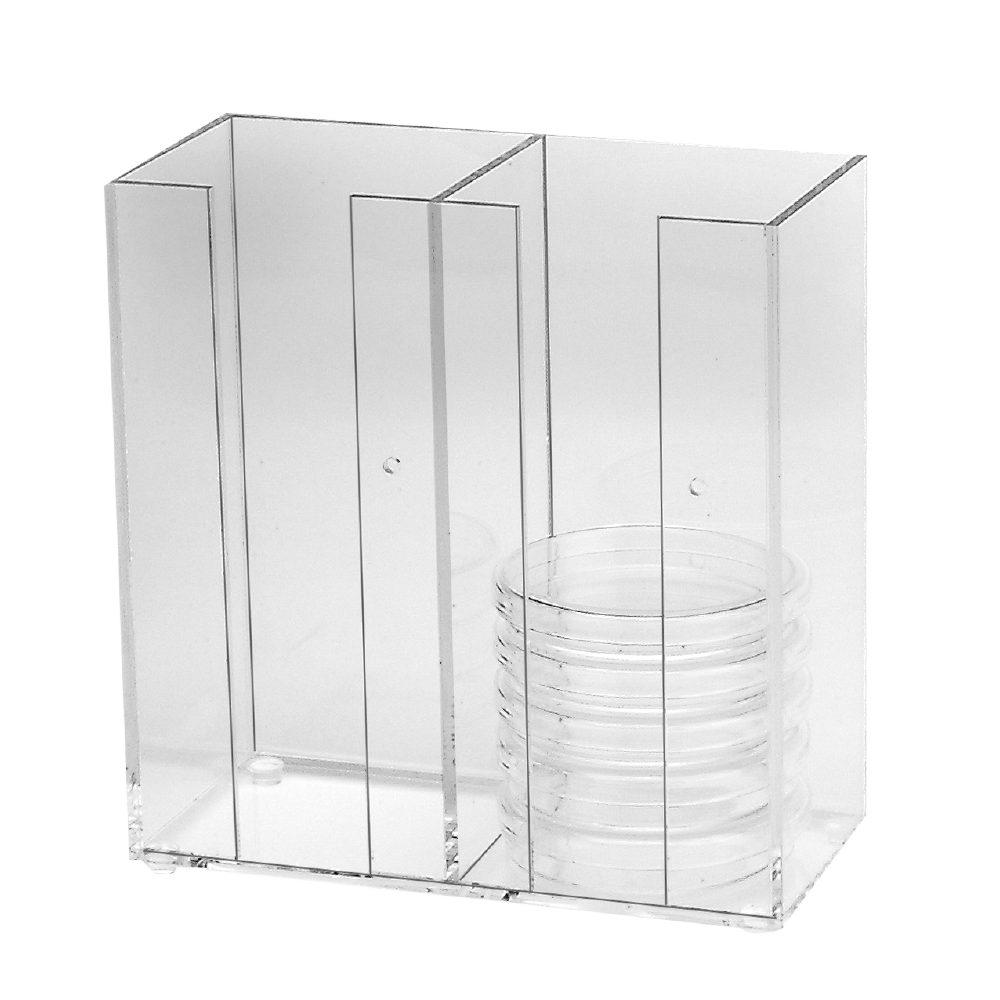 Petrischalenspender für 28 x 97 mm Ø - Art. Nr. 11004