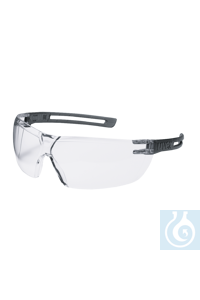Schutzbrille x-fit Bügel schwarz Scheibe PC UV 2-1
