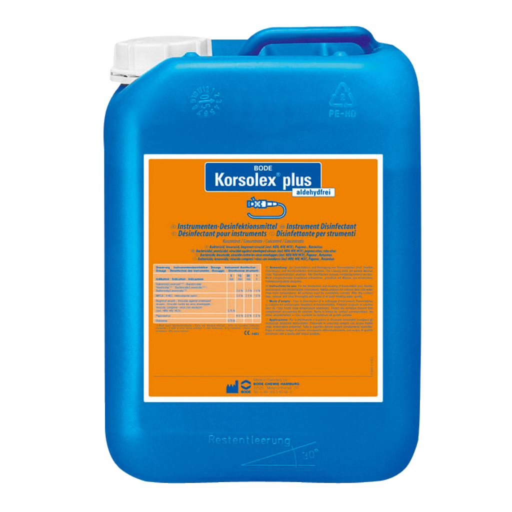 Desinfektionsreiniger Korsolex plus, 5 l - Art. Nr. 16118