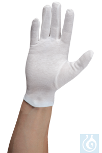 Perlon-Handschuhe weiss Gr. 12