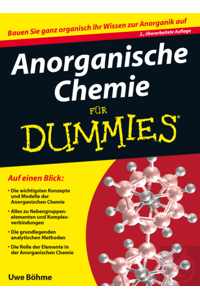 Anorganische Chemie  Dummies Böhme 2. Auflage 2013