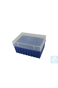 neoLab-Schwimm- und Tiefkühlrack für Reaktionsgefässe, blau - Art. Nr. 202587