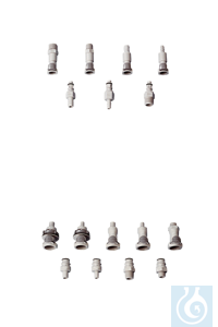 Schnellkupplung mit Absperrung PP, 1/4'', Mutterteil 6,5 mm Ø - Art. Nr. 20800