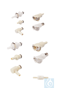 Schnellkupplung Subminiatur PP 1/16 komplett  1,6 