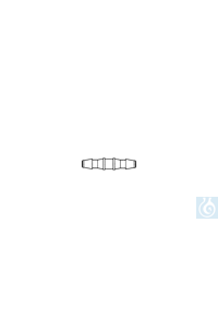 Verbindungsstück gerade PP beidseitig  1,6-2,6 mm 