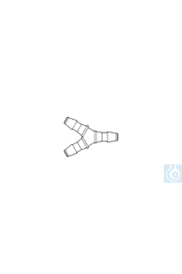 Y-Schlauchverbinder  1,6-2,6 mm PP autoklav. 10 St