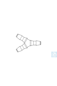 Y-Schlauchverbinder  2,4-3,4 mm PP autoklav. 10 St