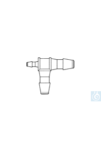T-Verbinder, 1 x 1,6-2,6 mm, 2 x 3,2-4,2 mm, PP, 10 Stck./Pack - Art. Nr. 20978