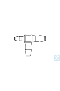 T-Verbinder 1 x 2,4-3,4 mm 2 x 3,2-4,2 mm PP 10 St