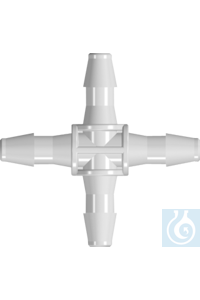 Kreuzverbinder f. Schlauch-Innen-Ø 3 mm, 10 Stck./Pack - Art. Nr. 20988