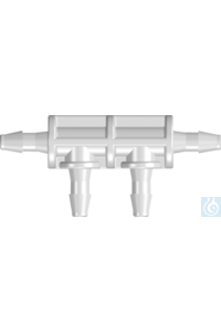 Doppelwinkel-Durchfluss-Verbinder  Schlauch-Innen-