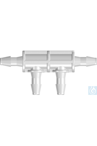 Doppelwinkel-Durchfluss-Verbinder  Schlauch-Innen-