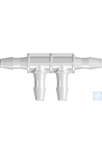 Doppelwinkel-Durchfluss-Verbinder  Schlauch-Innen-