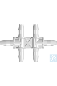 Doppelverbinder T-Form  Schlauch-I.-Ø 2,25 mm 10 S