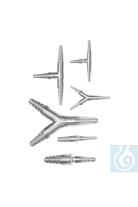 Plastik-Schlauchverbinder TPX, Übergangsstück, 3-5/5-8 mm, 10 Stck./Pack - Art. Nr. 21859