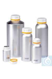 Aluminium-Flasche 1250 ml mit UN-Zulassung, 88 x 256 mm - Art. Nr. 22263