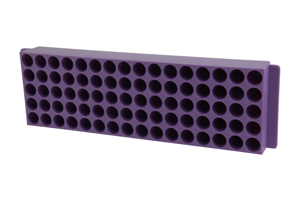 Top-Rack  80 Reaktionsgefässe 1,5 ml violett