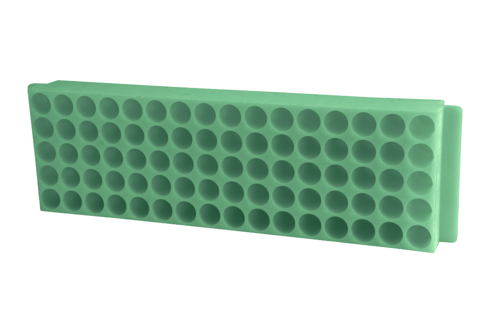 Top-Rack  80 Reaktionsgefässe 1,5 ml grün