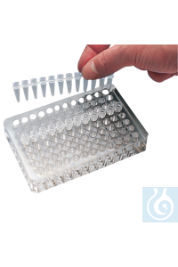 Acrylglas-Kühler  PCR-Ge 96 (8 x 12) Plätze