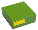 [22697] Kryobox beschichtet aus Karton, grün, 136x136x50mm - Art. Nr. 22697