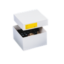 Kryobox beschichtet aus Karton, weiss, 136x136x75mm - Art. Nr. 22701