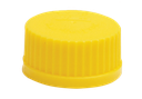 [23065] Verschlusskappe GL 45, mit Ausgiessring, PP, gelb, VE 10 Stück - Art. Nr. 23065