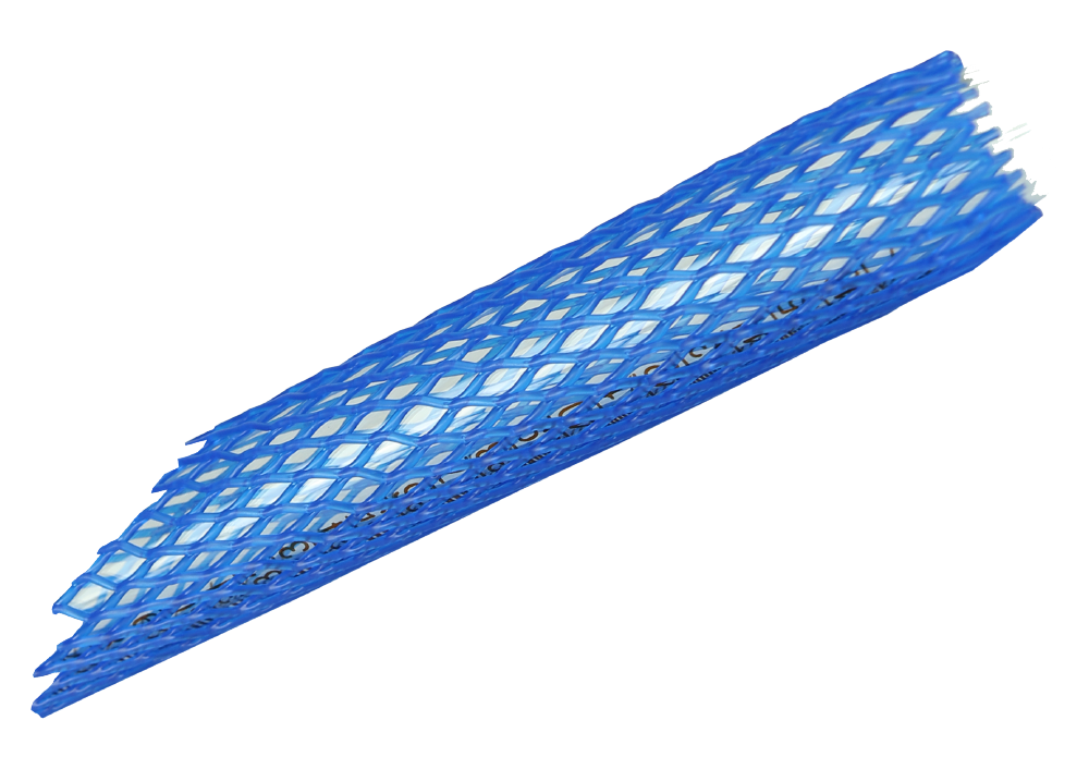 Sicherheitsnetz blau, für DM 12-25 mm, 5 Meter - Art. Nr. 23091