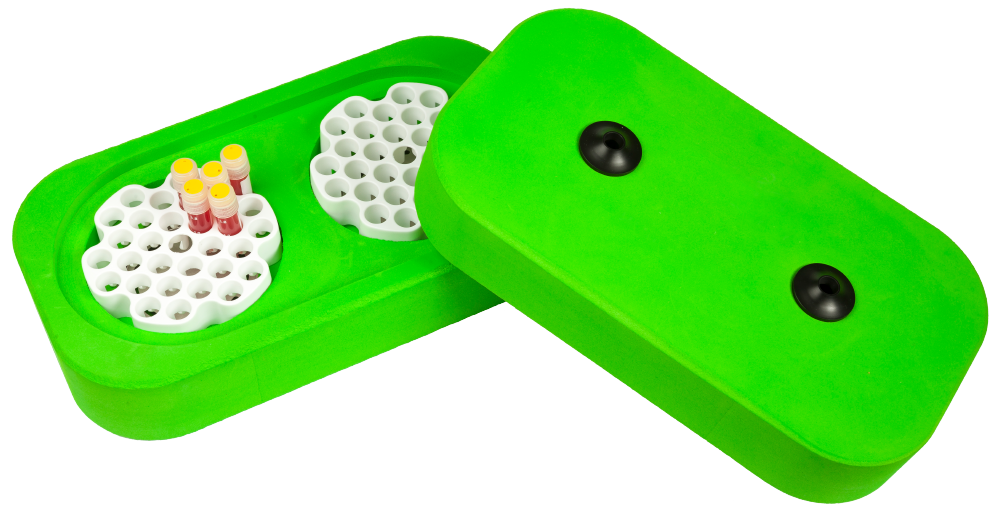CellCamper® Mini, Einfrierbox für Zellen, 60 x 2.0 ml Kryoröhrchen - Art. Nr. 23704