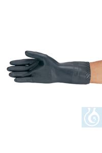 Säureschutz-Handschuhe schwarz Gr. 6 1/2 - 7 Paar