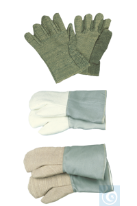 Hochtemperatur-Handschuh, Fünffinger, bis 650°C, Paar - Art. Nr. 24390