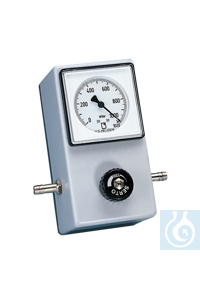 Fein-Vakuum-Messgerät mit Regler, für Innen-Ø 8-9 mm, 1020-0 mbar - Art. Nr. 25015