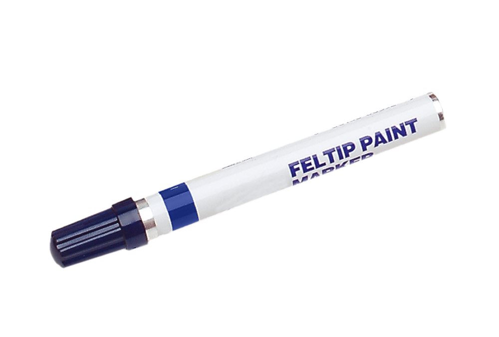 Filzschreiber mit Lackfarbe, blau - Art. Nr. 25069