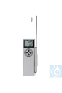 Digital-Thermometer m. Einstechfühler, Alarm, Max-/Min., -50°C bis +200°C - Art. Nr. 25422